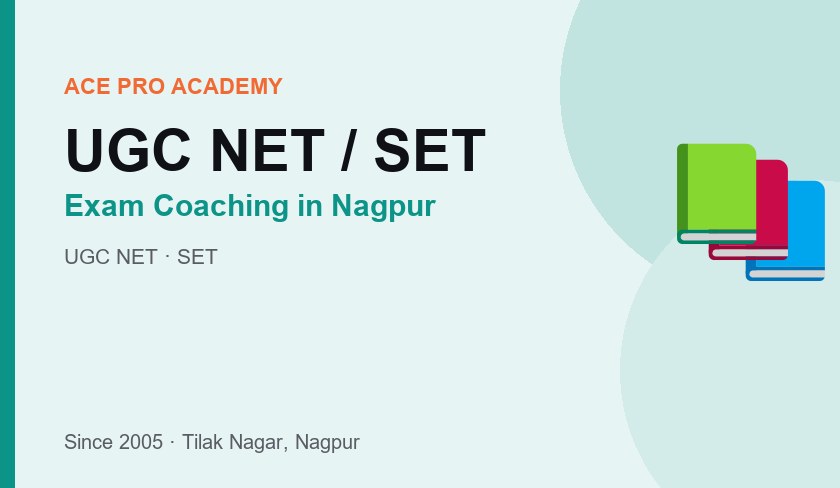 UGC NET / SET coaching at Ace Pro Academy